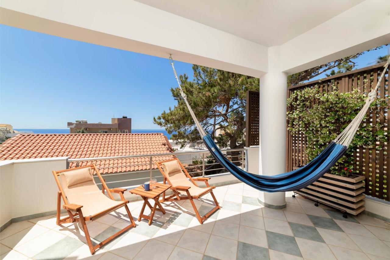 Paradisos Luxury Villas Next To Beach Koutsourás Buitenkant foto